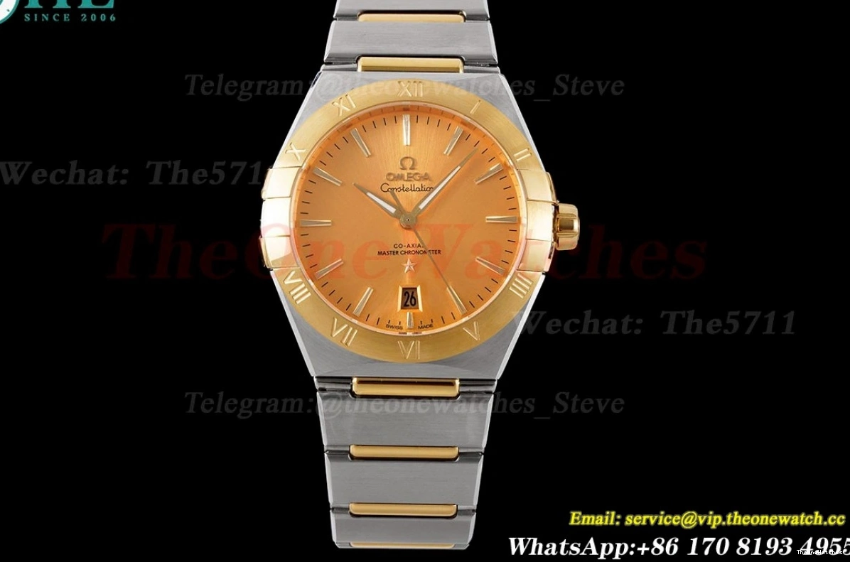 A8800 Yellow SS 39mm Stk YG Constellation ASWF 0401